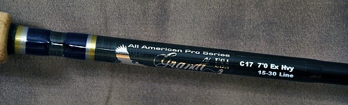 Saltwater Fishing Rods - XLH70 Series 1PC Extra Heavy Power
